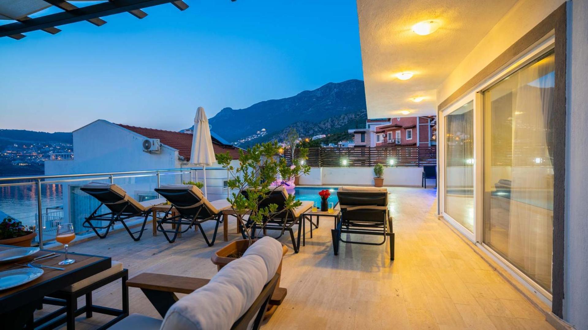 Villa Angel - Harika Manzara Kaş Eksteriør bilde